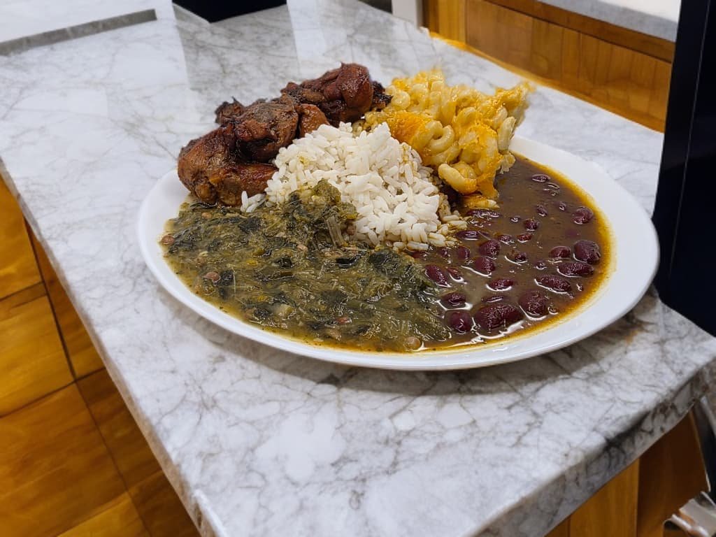 Sarrah's Sunday lunch plate